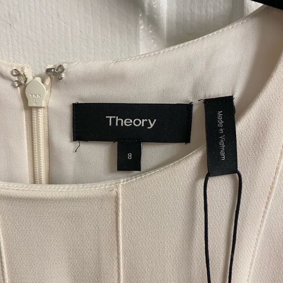 NWT Cream Theory Pintuck Dress - Picture 5 of 6